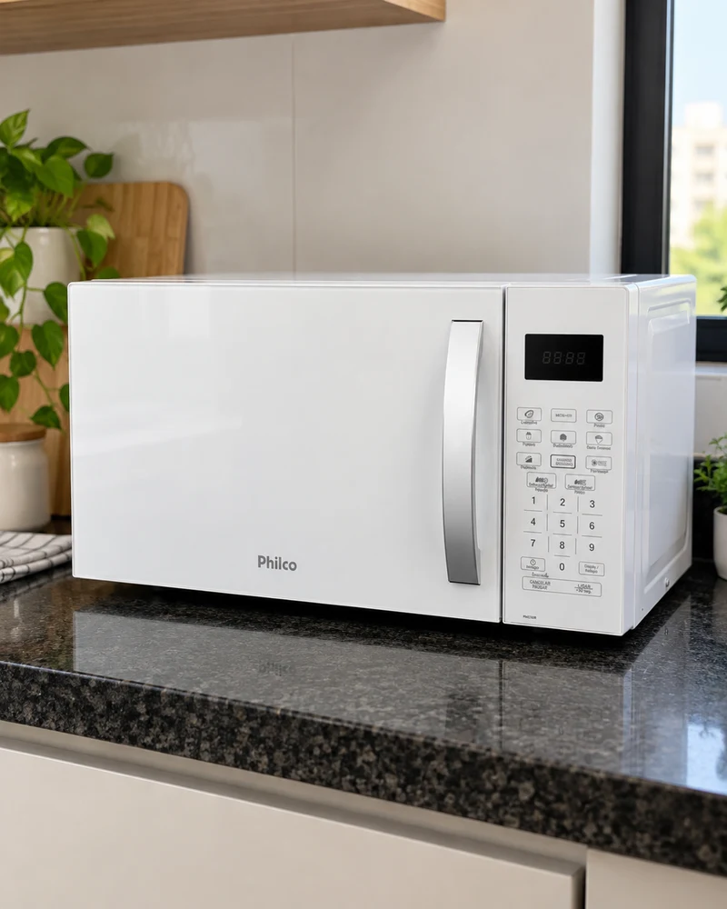 Philco PMO23B em ambiente doméstico