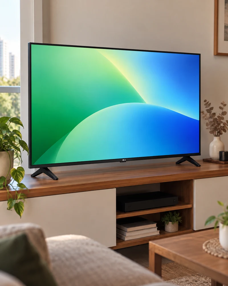 LG 43UA7500PSA em ambiente doméstico